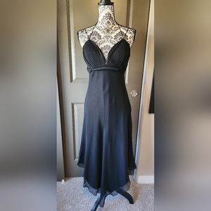 White House Black Market Special Occasion Dress, Black, Size 12